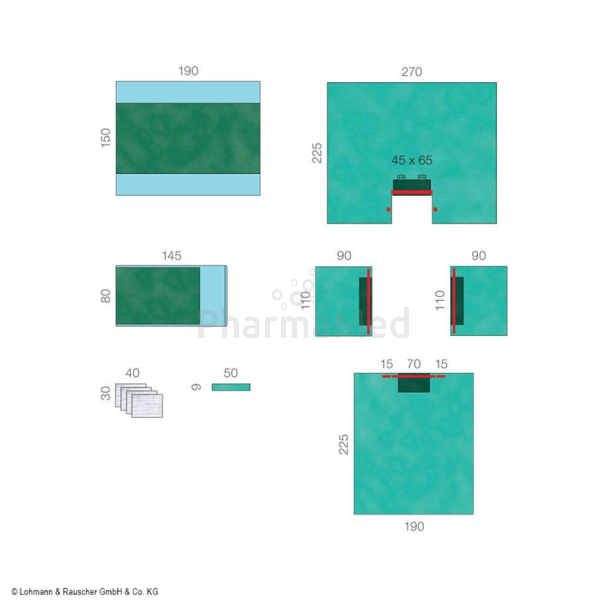 Raucodrape PRO Trousse universelle I super 33309 - 10pc