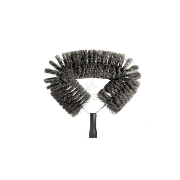 Tête de loup - 100 % poils de chèvre - 1pc