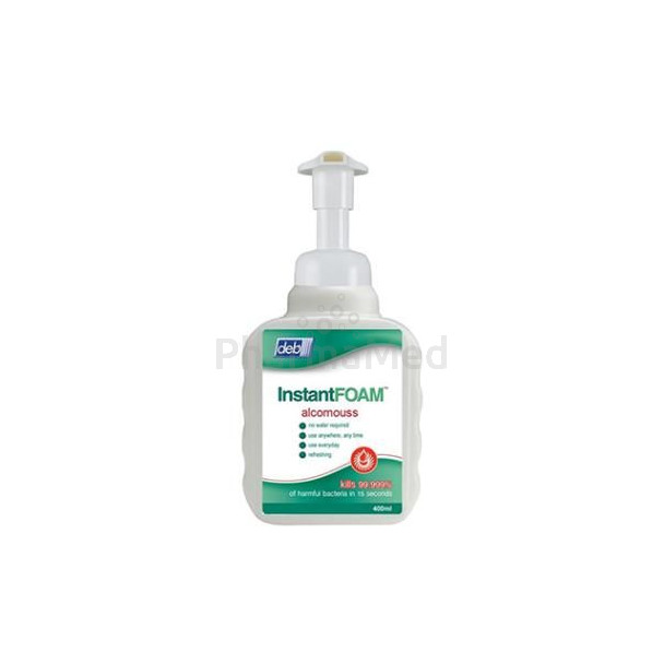 DEB INSTANT FOAM mousse désinfectante - 400 ml