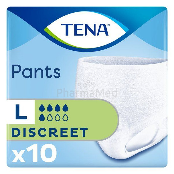 TENA Pants Discreet - Large - 10pc