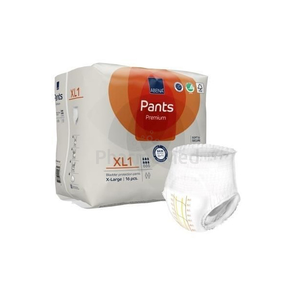 ABENA Pants Premium - XL1 - 1400ml/6G - 16pc