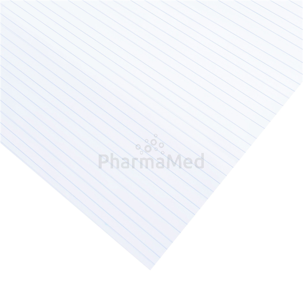 Versterkte witte brancardlakenbeschermer 80x210 cm 48 draden - 100st