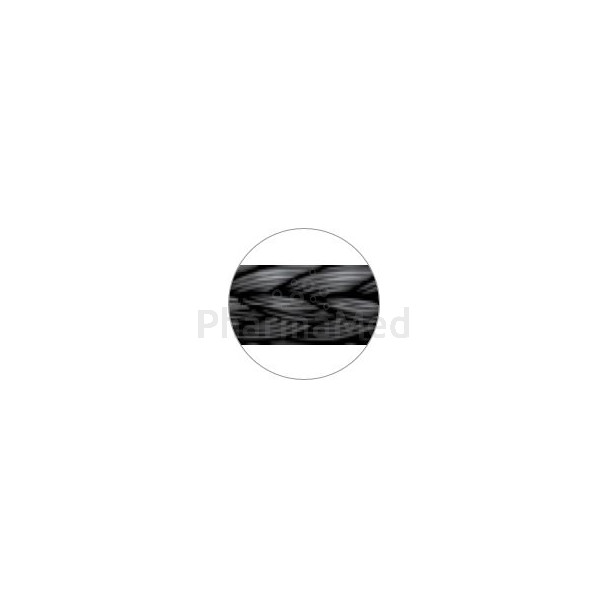 PERMAHAND 4/0 F683 75cm Noir FS-2 - 36fils