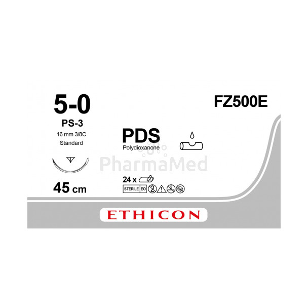 PDS 5/0 FZ500E PS-3 45cm - 24draden