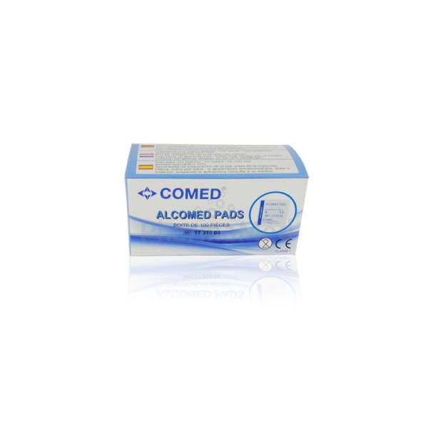 COMED Tampons alcool - 100pc