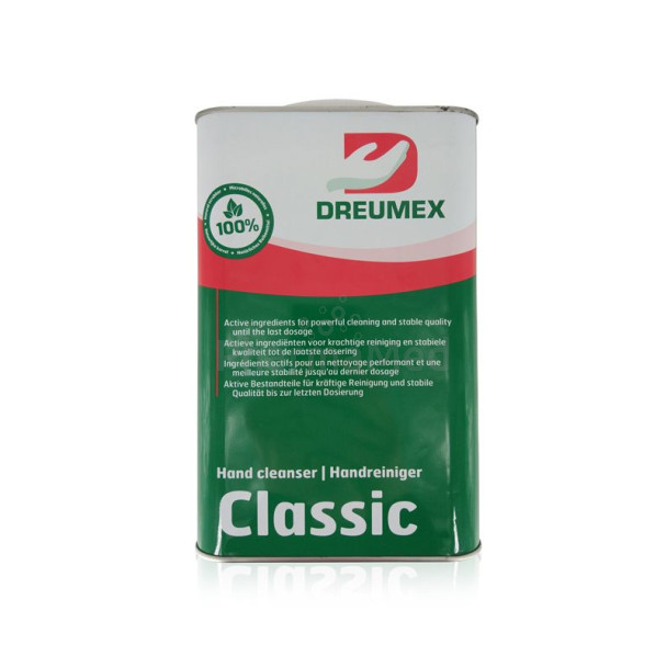 DREUMEX gel mains + microbilles rouge - 4.5L