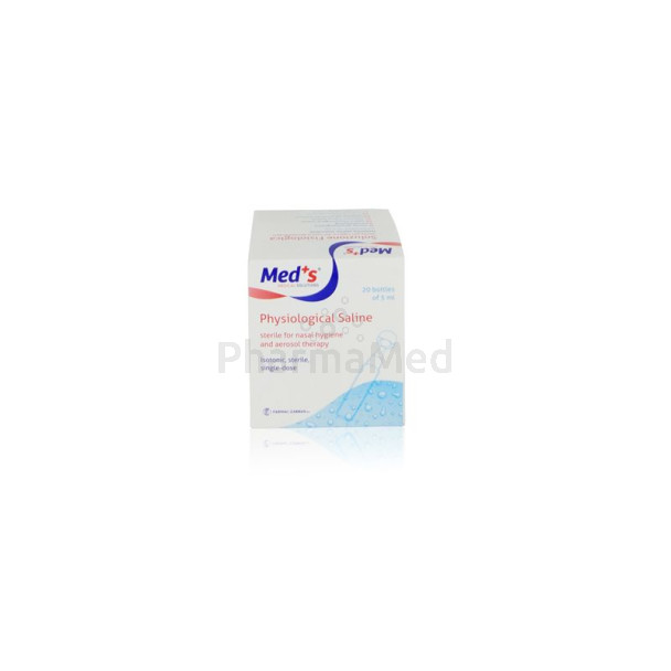 Serum physiologique FARMAC - 20 flapules de 5ml