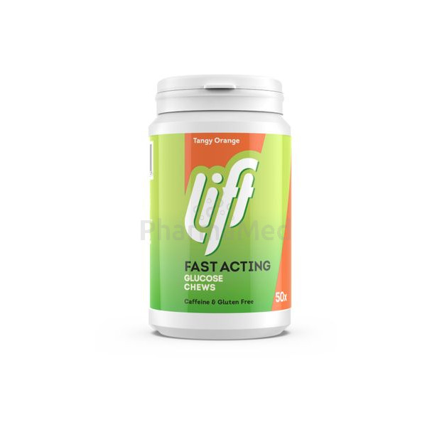 Comprimés de glucose Lift fast acting orange - 50pc