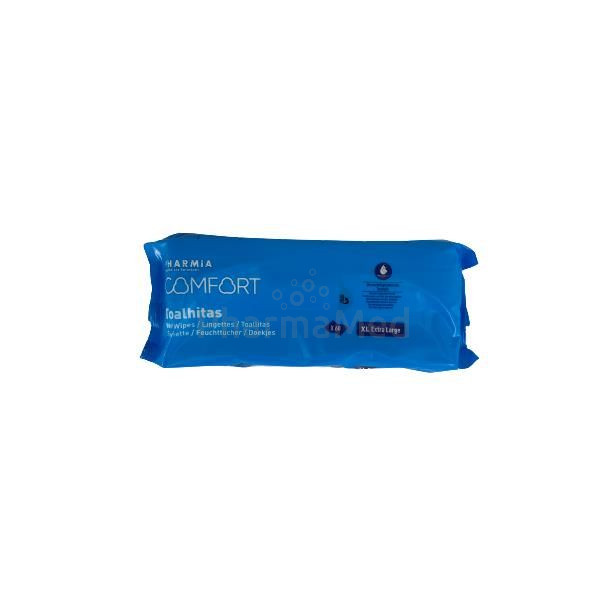 Lingettes corporelles PHARMIA confort - 60pc