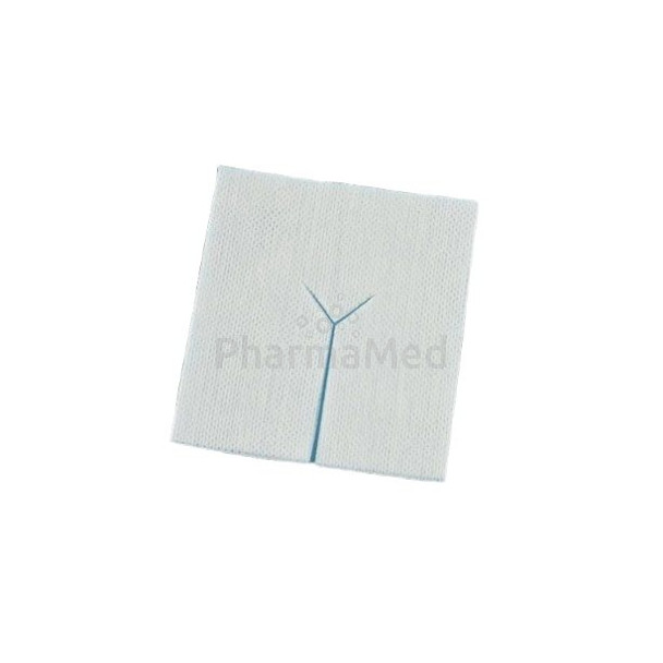 Compresses trachéo Y non-tissées stériles ZARYS - 10x10cm - 20x5pc
