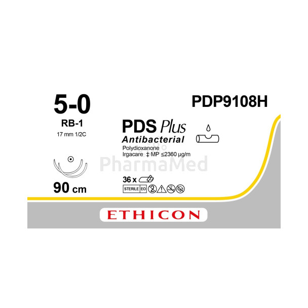 PDS 5/0 Plus PDP9108H RB-1 90cm - 36draden