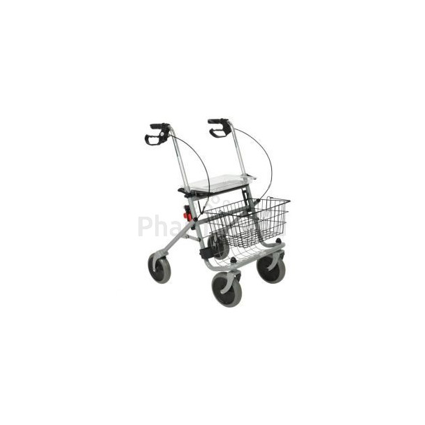 Rollator CRISTALLO 4 roues pliable + panier