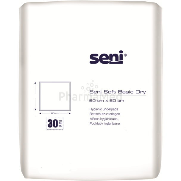Alèse SENI Soft - Basic Dry 60x60cm - 30pc