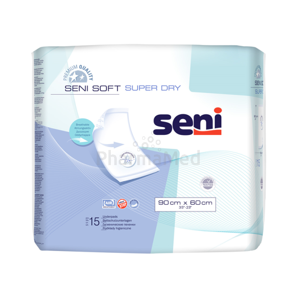 Alèse SENI Soft - Super Dry 60x90cm - 15pc