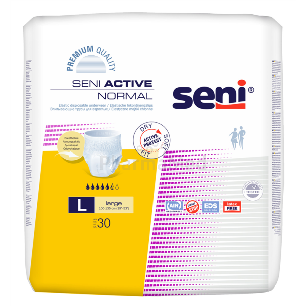 SENI ACTIVE Normal Pants - Large - 30pc