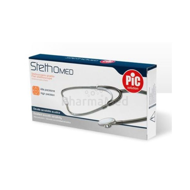 Stethoscoop chrome extra plat PIC - 1st