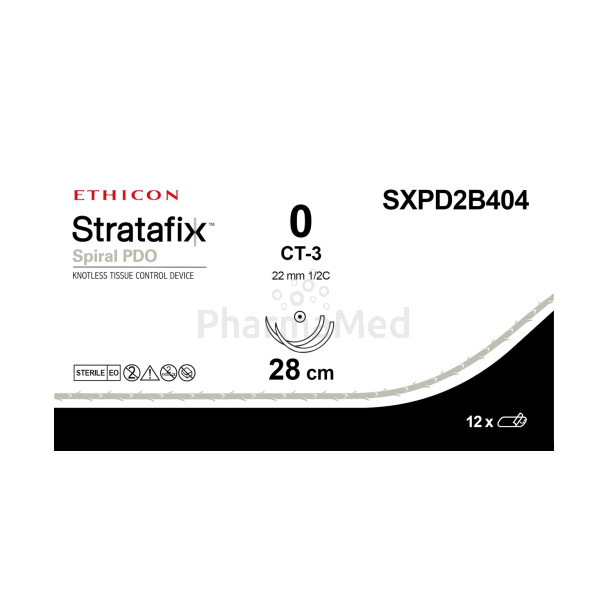 STRATAFIX 0 SXPD2B404 CT-3 28cm - 12fils