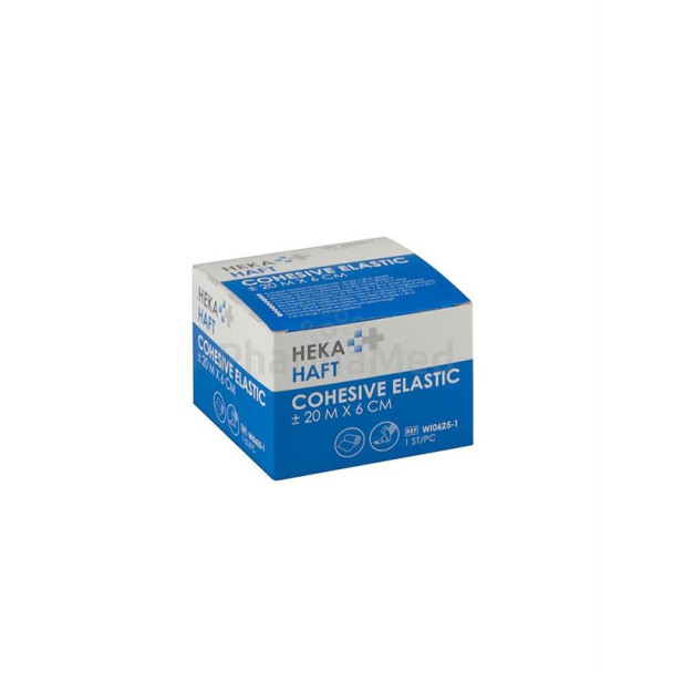 HEKA HAFT bandage adhésif - 6cm x 20m - 1pc