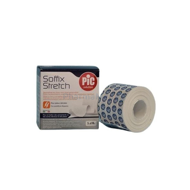 SOFFIX ROL 5cmx10m adhésif hypoallergénique - 1rl
