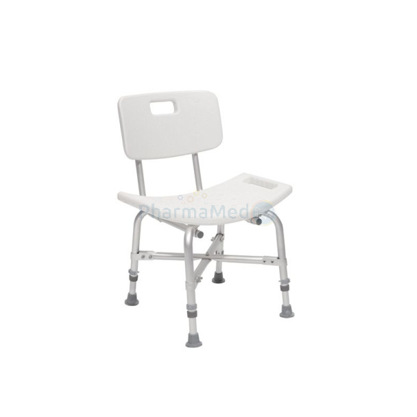 MOBIAK Chaise de douche robuste avec dossier