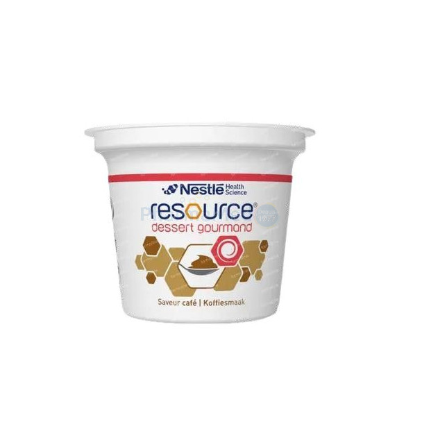 Nestlé Dessert gourmand - Crème hyperprotéinée café - 4x125gr