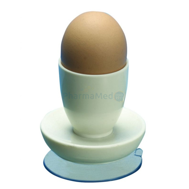 Coquetier Coquille d'oeuf avec ventouse - 2pc