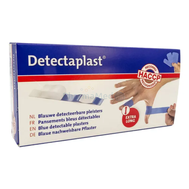 Pansements détéctables 180x20mm emballage individuel - 50pcs
