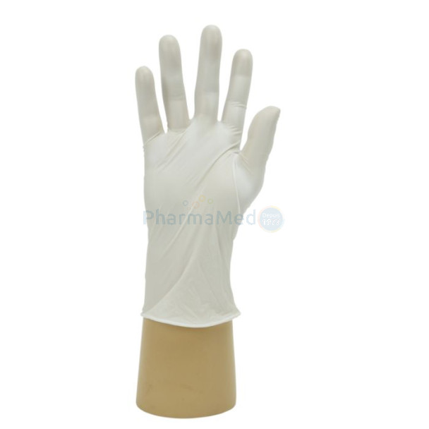 Gants vinyle stretch sans poudre M - 100pc