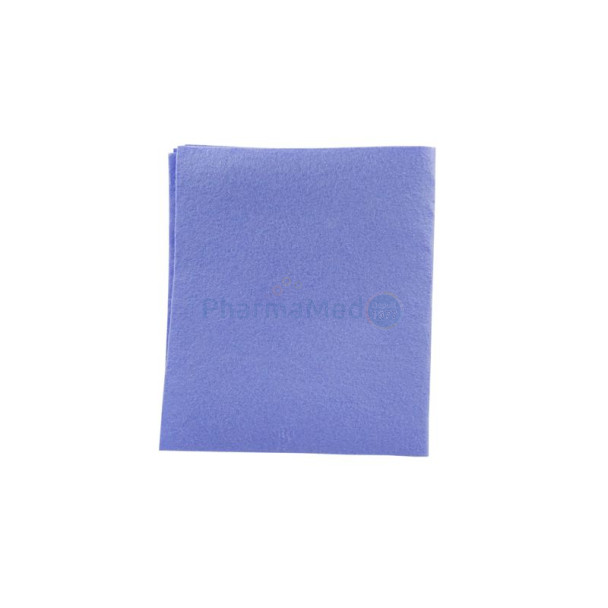 Lavette viscose bleu - 38x35cm - 1pc