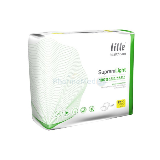 Couche anatomique Lille SUPREM light - MINI 2 gouttes - 12x20pc