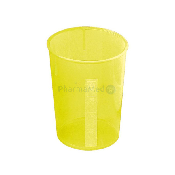 Gobelet 250ml Embout canard 12mm Jaune