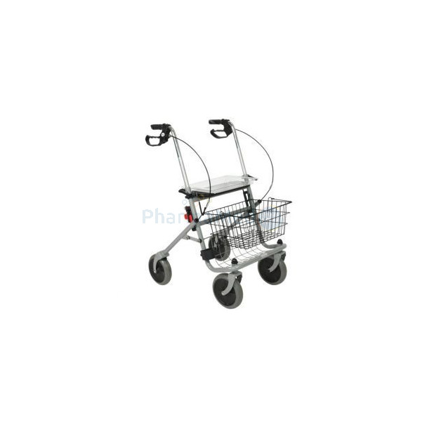 Rollator CRISTALLO 4 roues pliable + panier