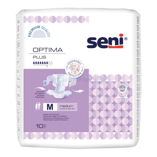 SENI OPTIMA Flex Plus - Medium 7g Mauve - 10pc