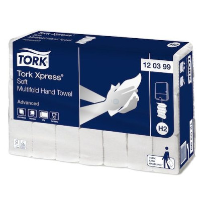 Ess. main TORK ADV. interf. doux 2pl XL 24x21.5cm - 21x136pc