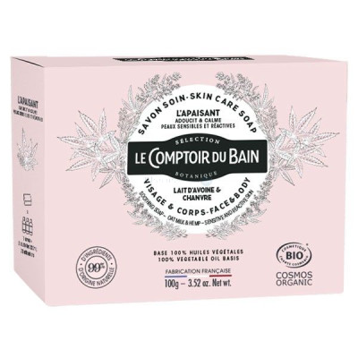 Savon solide lait d'avoine - 100gr