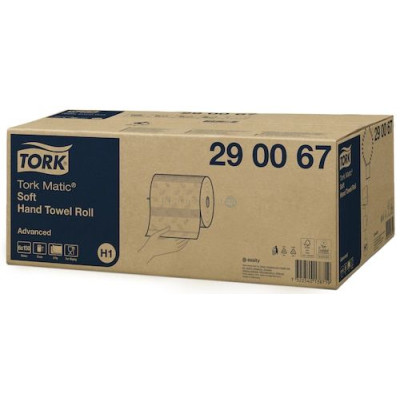 Pap. handdoek TORK MATIC 21cmx150m .....(1rl)