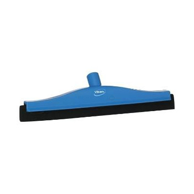 VIKAN Raclette bleu av caoutchouc noir 40cm - 1pc