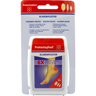 PROTECTAPLAST blarenbescherming assortiment - 6st