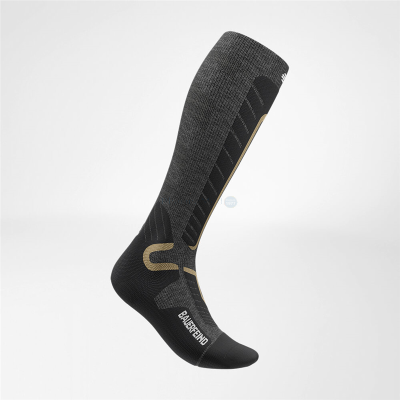 Compressiekousen Ski Alpin Heren M 42-45 Grijs