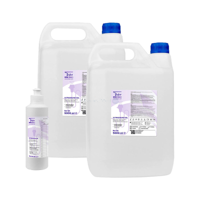 teqler Gel ultrason translucide Promo pack 2x5L + flacon vide 250ml