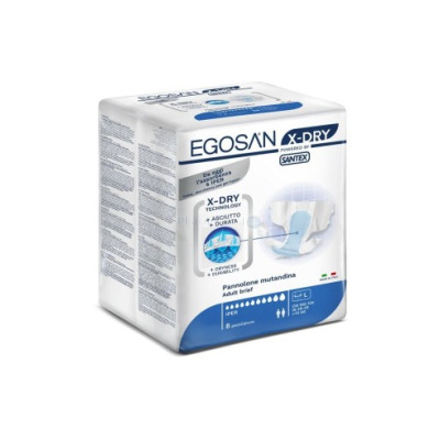 Change complet EGOSAN Slip X-Dry 11G - XLarge - 8pc
