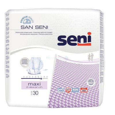 Couche anatomique SAN SENI - Maxi - 30pc