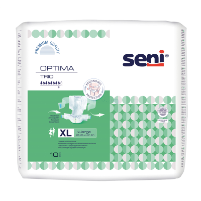 SENI OPTIMA Flex TRIO - XLarge 8g Vert - 10pc