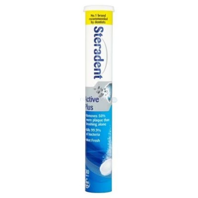 STERADENT Tablets active plus - 30 comprimés