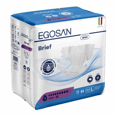 Change complet EGOSAN Slip Maxi 9G - Large - 15pc