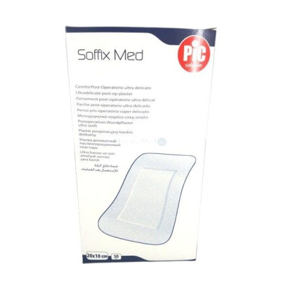 Soffix Med - pansement adhésif hypoallergénique - 10x20cm - 50pc