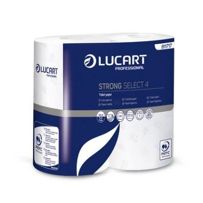 Pap. hyg. STRONG 4plis parfumé 140cp - 56 rlx