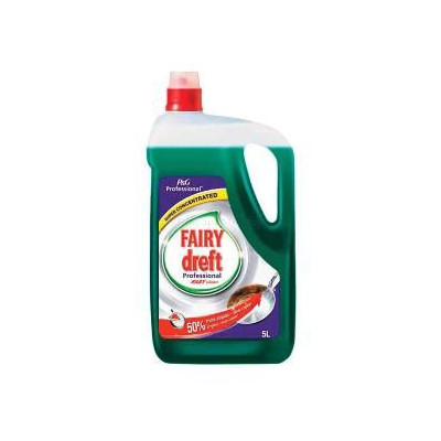 Dreft Prof Regular Extra Clean Liquide vaisselle concentré - 2x5L