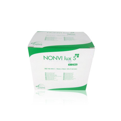 Compresses non-tissées stériles ZARYS - 10x10cm - 20x5pc