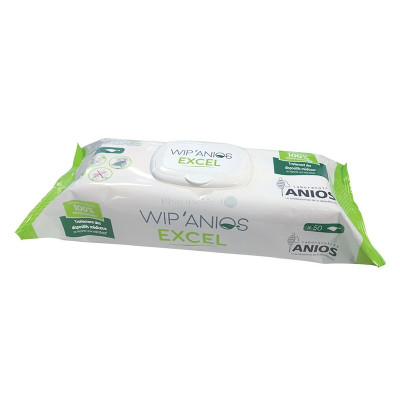 WIP'EXCELL ANIOS linget. désinf. ......(50pc)